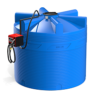 мини АЗС V 8000 с колонкой PIUSI со счетчиком