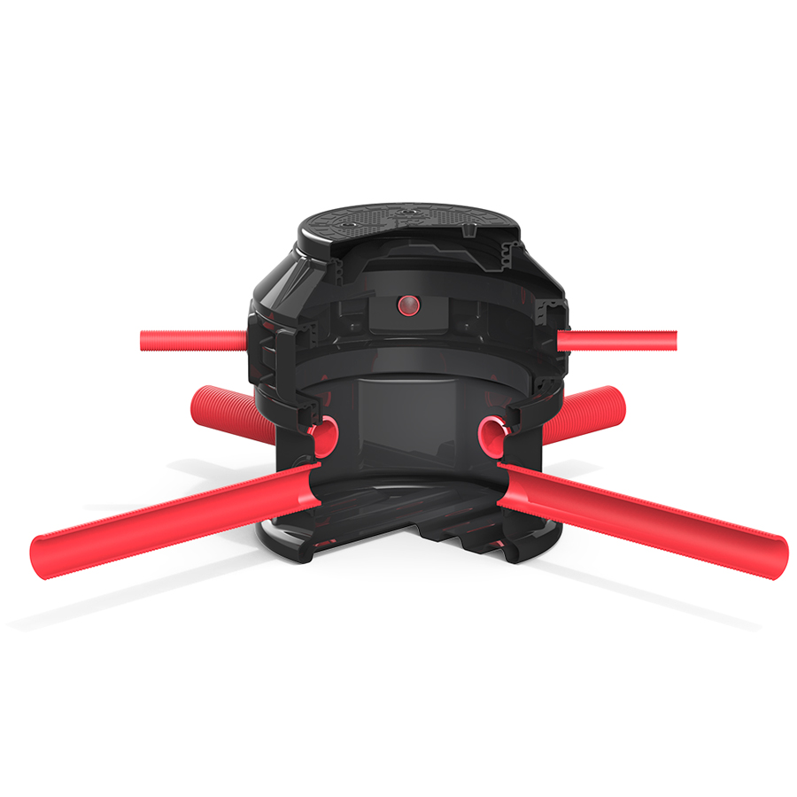 Колодец КН 780/800 с крышкой D 560 мм фото в разрез 1