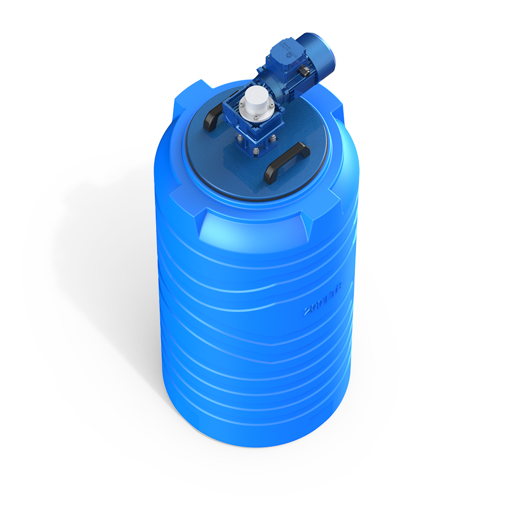 Емкость N 200 литров с лопастной мешалкой фото 2