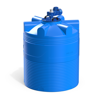 Анонс Емкость V 1000 литров с лопастной мешалкой