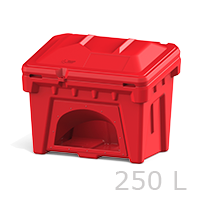 Ящик для песка 250 литров с дозатором PREMIUM
