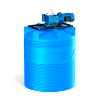 Емкость V 1000 литров с мешалкой (1,5 кВт) для вязких жидкостей