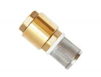 Анонс Обратный клапан 1 (латунь) в комплекте с сетчатым фильтром и штуцером