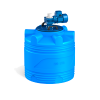 Анонс Емкость V 200 литров с мешалкой для вязких жидкостей 