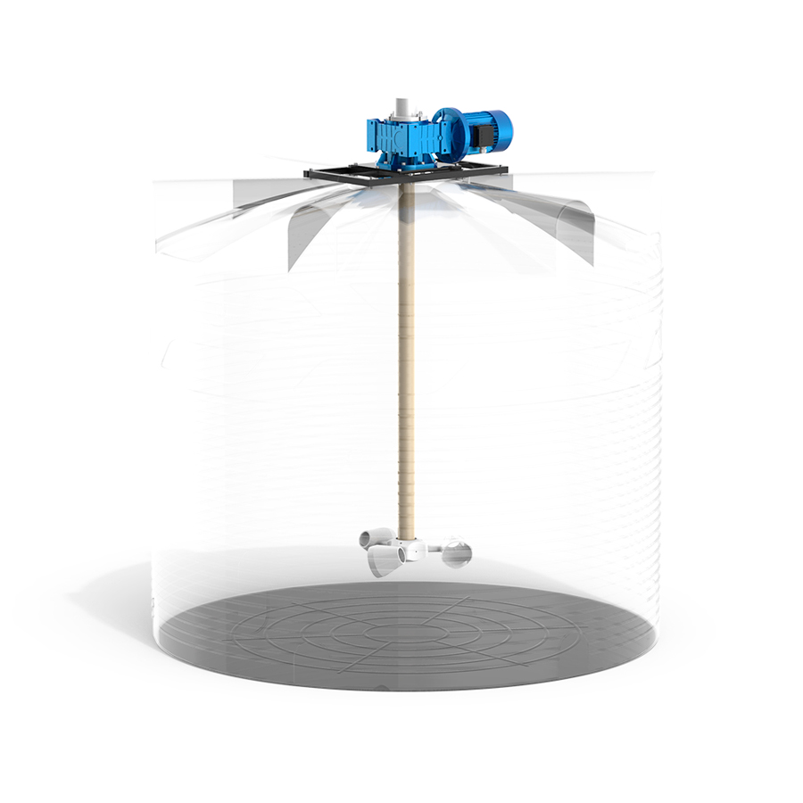 Емкость V 8000 литров с мешалкой для вязких жидкостей фото спереди рентген