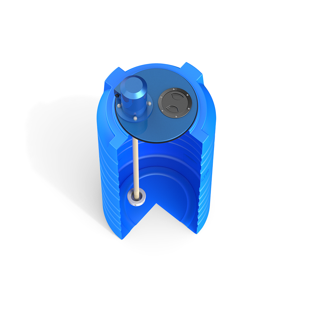 Емкость N 200 литров с турбинной мешалкой