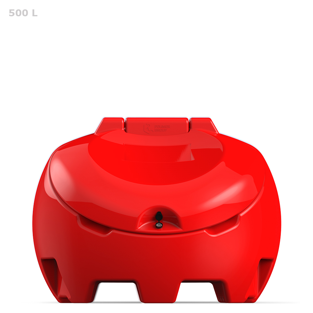 Замок на ящике - вид спереди