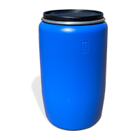 анонс бочка 227 литров синий цвет