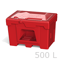 анонс ящик для песка 500 литров с дозатором 