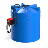 Мини АЗС V 5000 с колонкой PIUSI со счетчиком