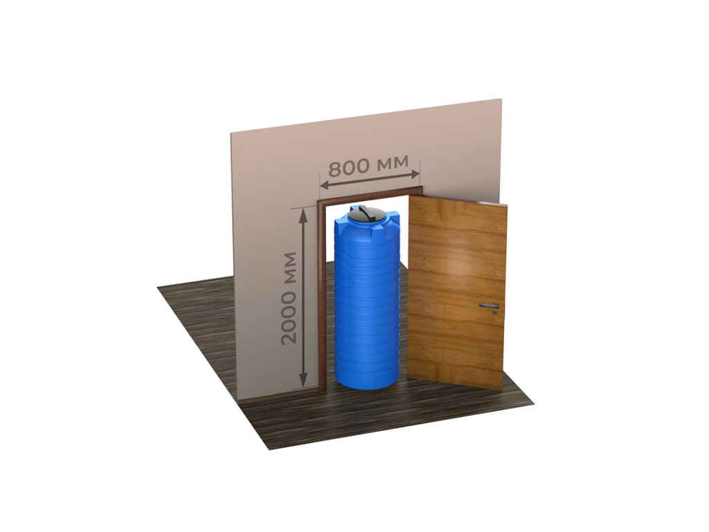 Вертикальные ёмкости для воды