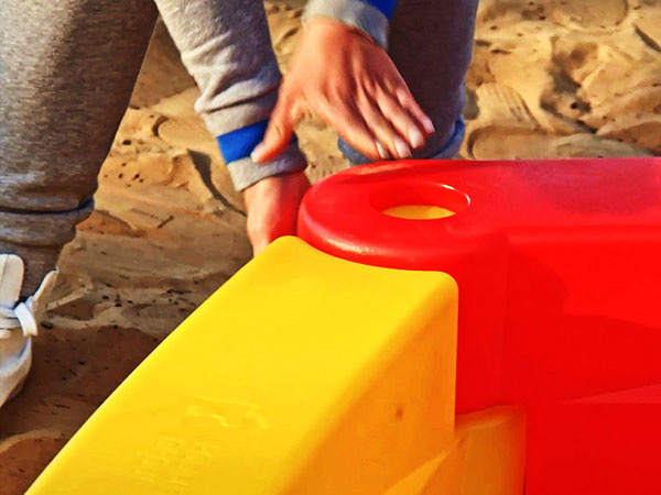 детская песочница из полимера