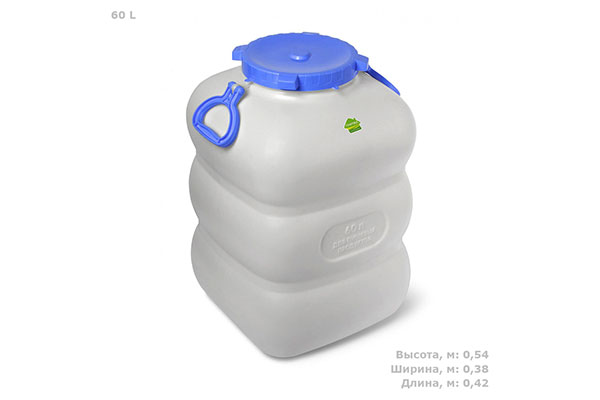 Пластиковые фляги для хранения воды