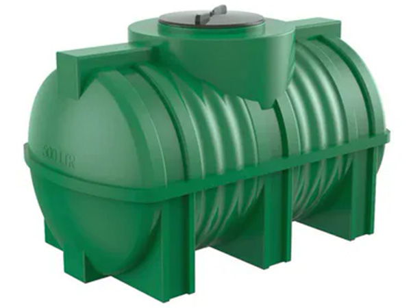 Конструкция пластиковых горизонтальных емкостей