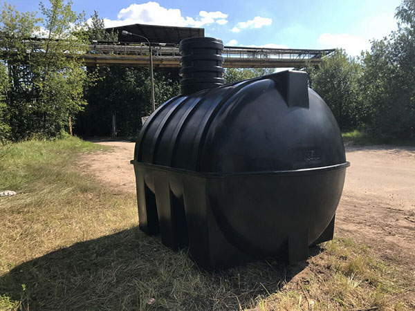 Емкость горизонтальная подземная