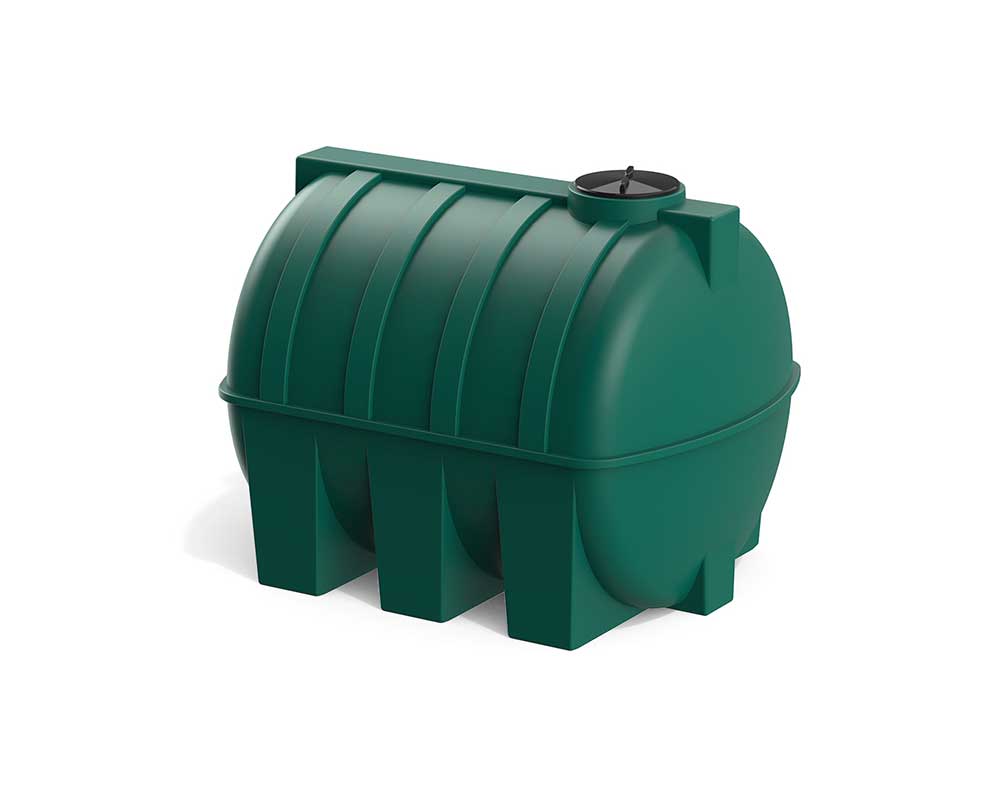 горизонтальная пластиковая емкость