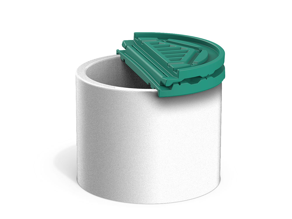 пластиковая крышка для колодца