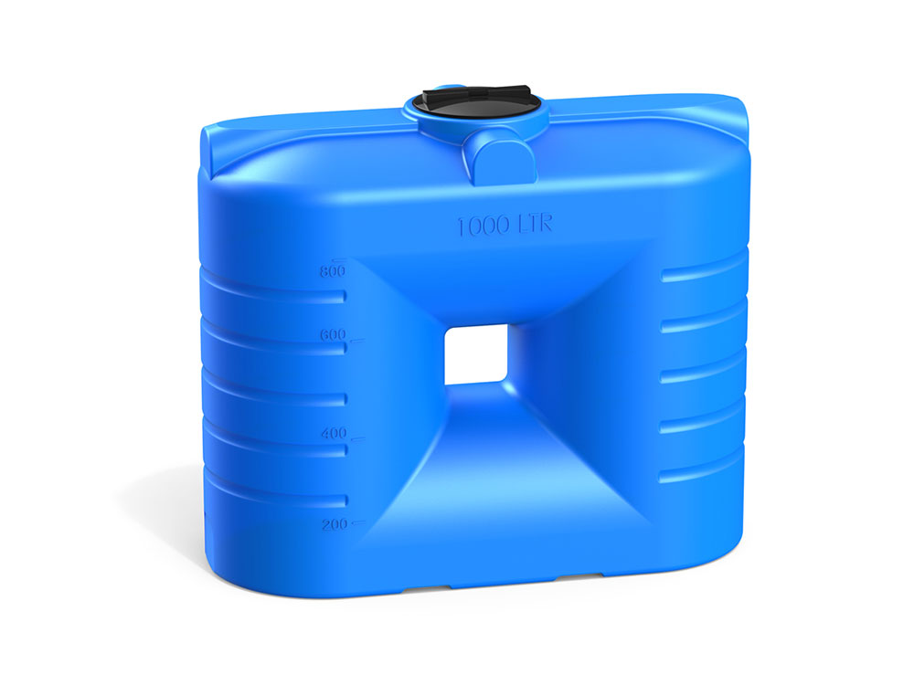 Прямоугольная пластиковая емкость