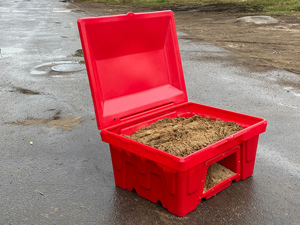 Ящики для песка из пластика