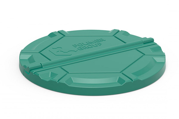 Пластиковая крышка на колодец