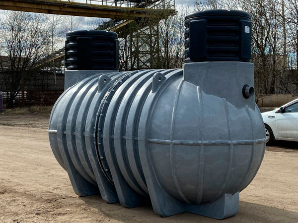 составные подземные резервуары из пластика
