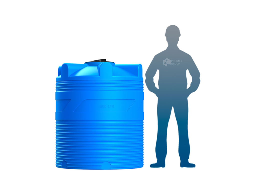 Цилиндрическая емкость для воды