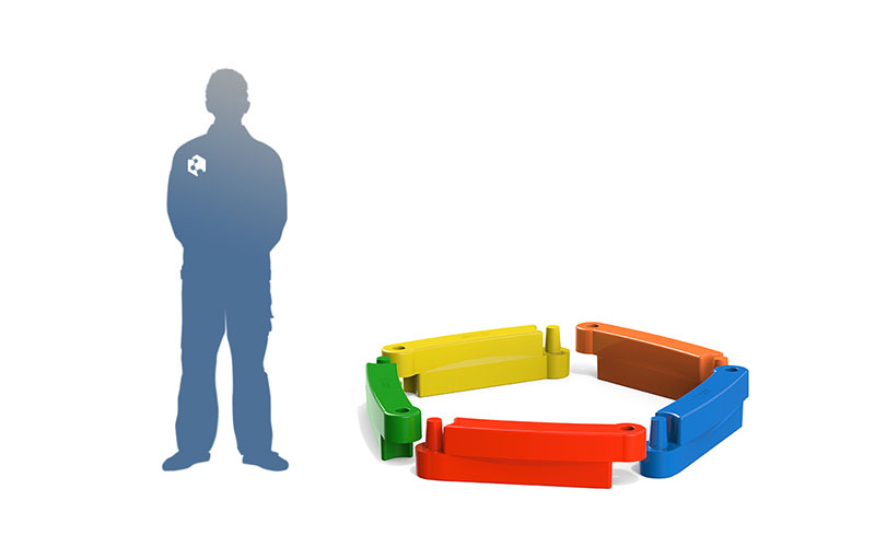 Детская уличная песочница из пластика