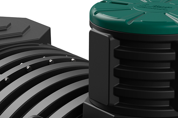 Подземный секционный резервуар 