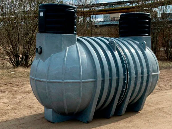 Модульные подземные резервуары из пластика для канализации 