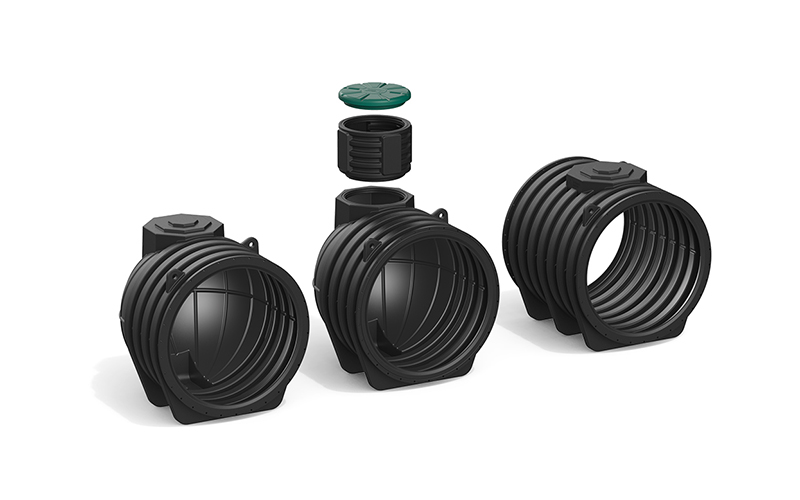 подземные составные емкости из пластика