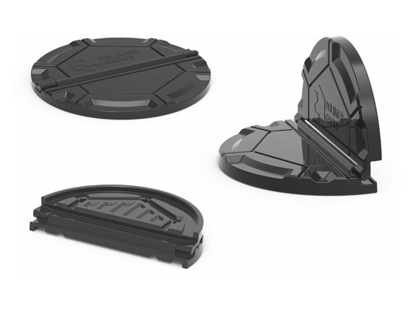 Пластиковая складная крышка для колодцев