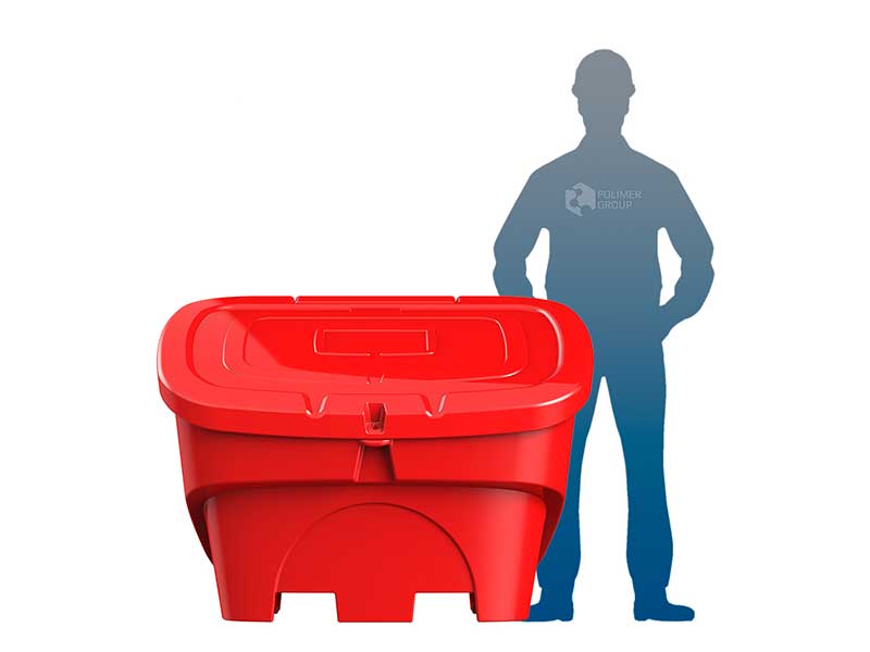 Пластиковый ящик для песка пожарный