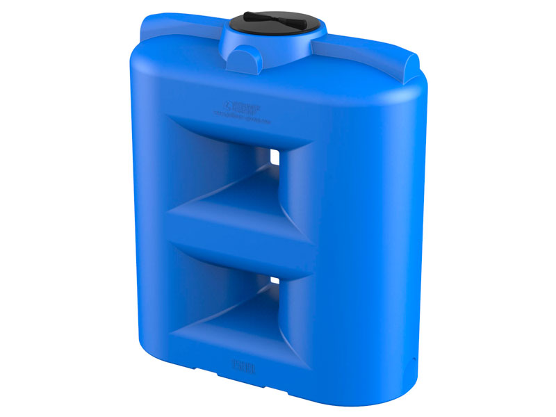 Особенности синих плоских баков