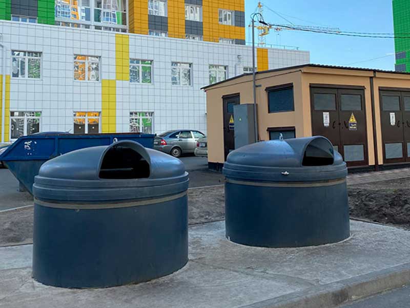 Бесшовные пластиковые емкости