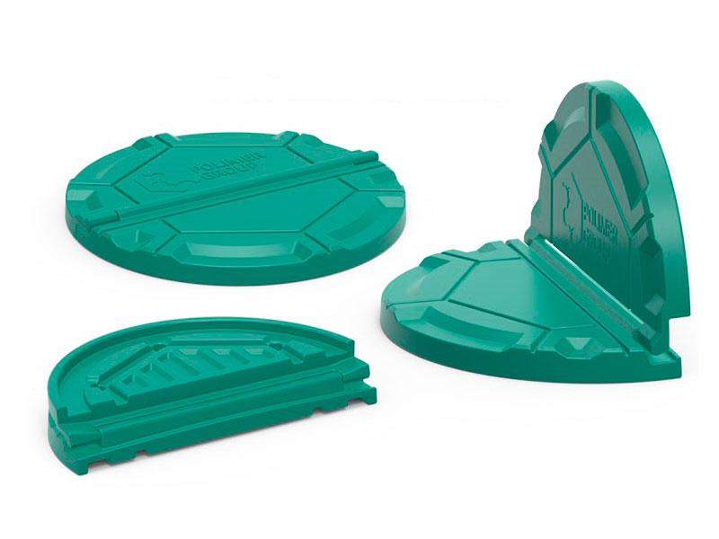 Пластиковая складная крышка для колодцев