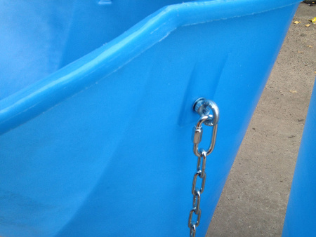 Прямая секция мусоросброса «Стандарт» место крепления