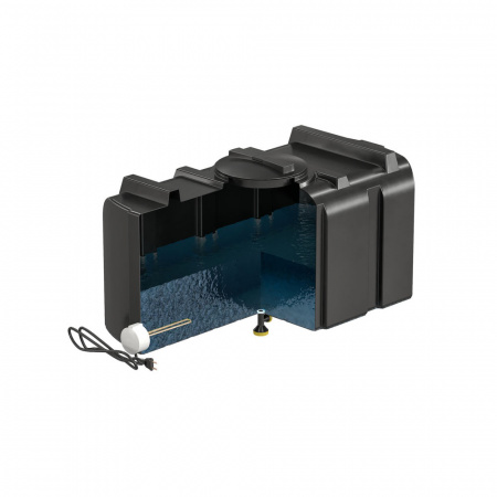 Бак для душа серии «R» 300 литров с подогревом с разрезом