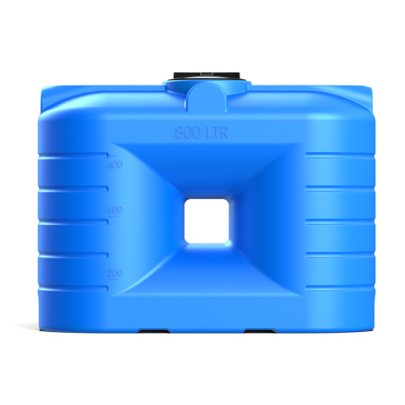 Бак SN 800 литров цвет синий фото спереди 2