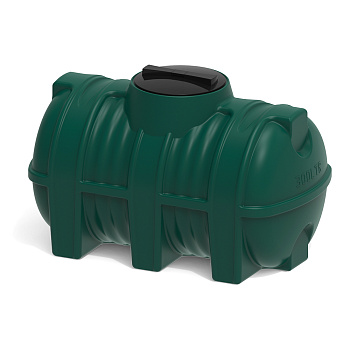 Горизонтальная емкость G-300 (зелёный)