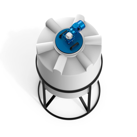 Емкость K 500 литров с мешалкой для вязких жидкостей фото 2