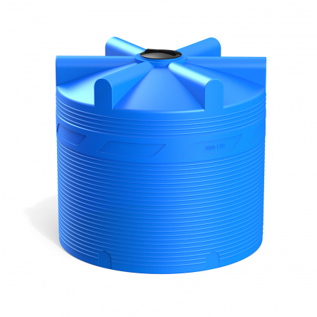 Емкость V 8000 литров цвет синий фото 1