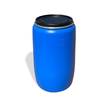 Бочка 127 литров синий цвет фото 1