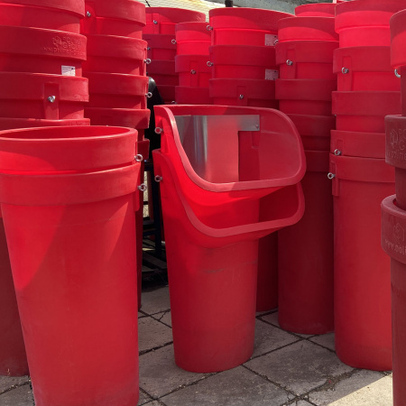 Приемная секция мусоросброса (усиленная) «Профи» - фото на складе