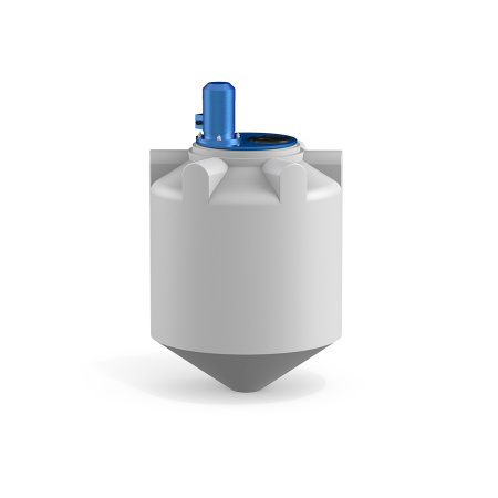 Емкость K 200 литров с турбинной мешалкой Микс DSL без обрешетки