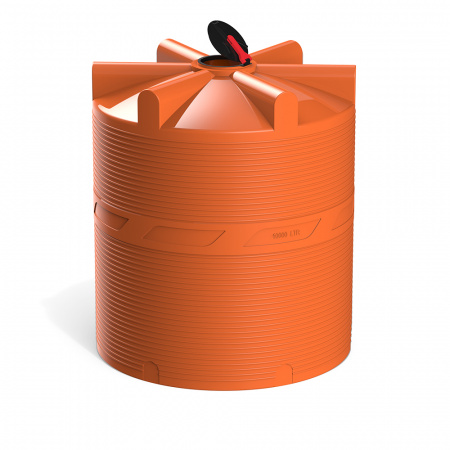 Емкость V 10000 КАС с откидной крышкой - фото 1