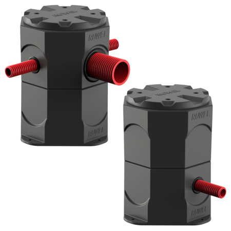 Колодец КС Микро H540 с трубами