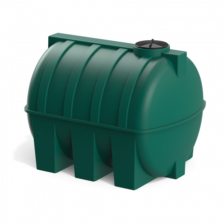 Горизонтальная емкость G 5000 литров зеленая фото 3