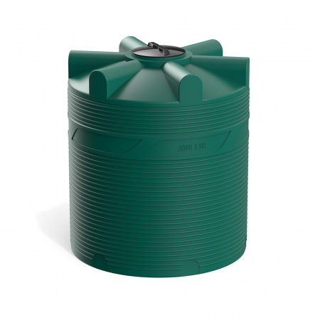 Емкость V 3000 литров цвет зеленый фото 3