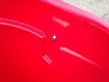 Приемная секция мусоросброса «Профи» места крепления