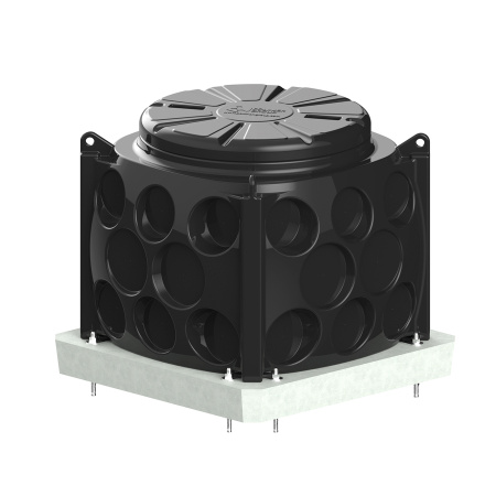 Колодец КН 1000 H800 с крышкой D 780 мм фото стандарт и анкерение